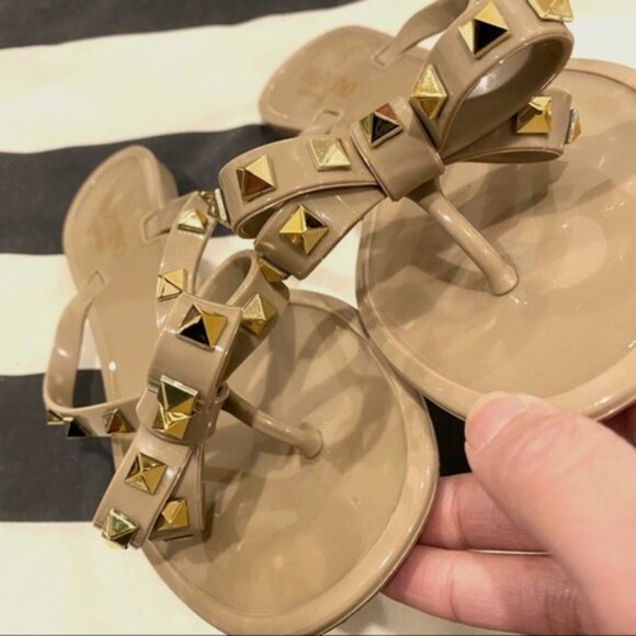 Valentino Rockstud Jelly Sandals 38 - Picture 4 of 5